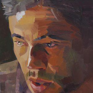 Barbara Hoogeweegen, ‘Icons - Benicio’, 2010, OIL ON PRIMED ALUMINIUM