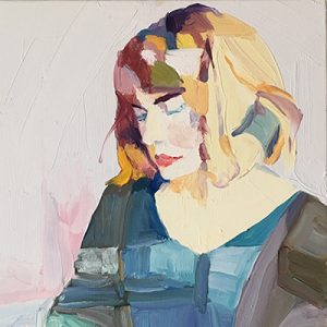 Barbara Hoogeweegen, ‘Quiet’, 2017, OIL ON CANVAS, 40.5cm x 30.5cm