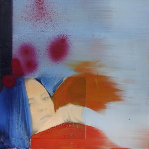 Barbara Hoogeweegen, ‘Longing 4’, 2010, OIL ON PRIMED ALUMINIUM, 40cm x 40cm